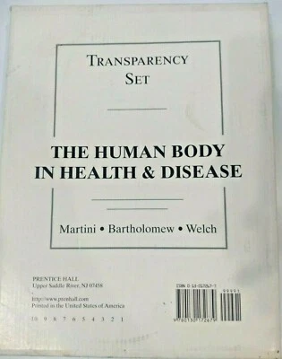 Transparency Set - The Human Body in Health & Disease Martini Bartholomew 100+ - Image 1 of 4