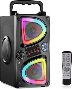 Bluetooth Speaker, 60W(Peak) Wireless Portable Small Home Party Speakers with... - Picture 1 of 1