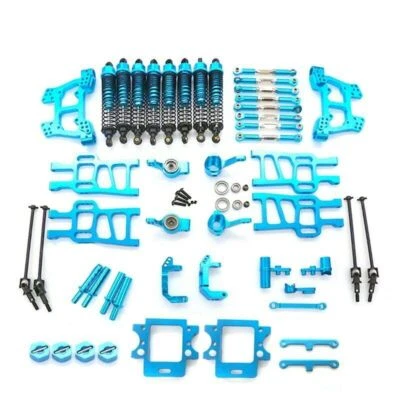 Upgrade Metal Full Parts Set for 1/10 RC HSP Electric Monster Truck 94108/94111 - Image 1 of 4