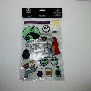 Nightmare Before Christmas Disney Gel Window Clings Jack Skellington Sally 2024 - Picture 1 of 24