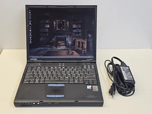 Compaq EVO N610c 14.1" Pentium 4-M 2400 + 512MB + 40GB Windows 98 SE TESTED - Picture 1 of 14