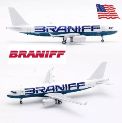 InFlight 1/200 IF320BN0724A Braniff International Airways Airbus A320-231 N902BN - Immagine 1 di 4
