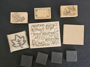 Printing Blocks Set Of Ten Various - Picture 1 of 2