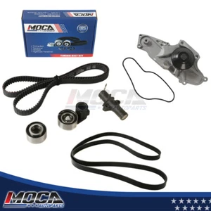 Timing Belt Kit Water Pump Serpentine Belt Fit 03-09 Acura RL TL Honda 3.5L J35A - Picture 1 of 9
