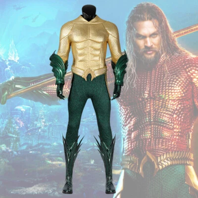 Aquaman Costume Aquaman and the Lost Kingdom Cosplay Suit Handcrafted - Image 1 of 4