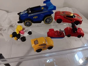 Lot of 6 Toy Cars – Disney Mickey & Minnie, Cars, Mario Kart, Spiderman & More - Picture 1 of 8