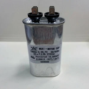 CBB65-270V256-M1 25 uF 270 VAC Motor Capacitor Dual Spade Terminals - Picture 1 of 2