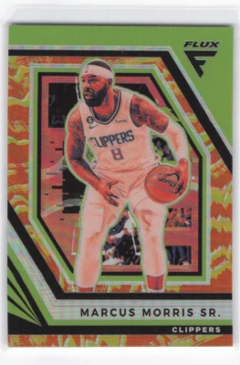 2022 Panini Flux Marcus Morris Sunrise Prizm  #128 - Image 1 of 2