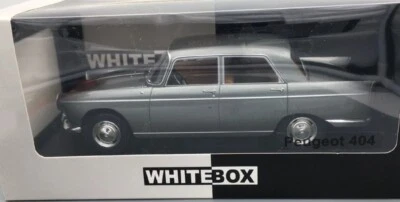 Peugeot 404 Whitebox, cod WB 124160, échelle 1/24, en boîte d'origine - Photo 1/4