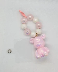 CUTE Phone charm keychain keyring lanyard Bear cute bag charm - Zdjęcie 1 z 6