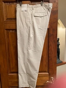 Calvin Klein Mens Pants 40W 30L New W/Tags Classic Beige - Picture 1 of 5