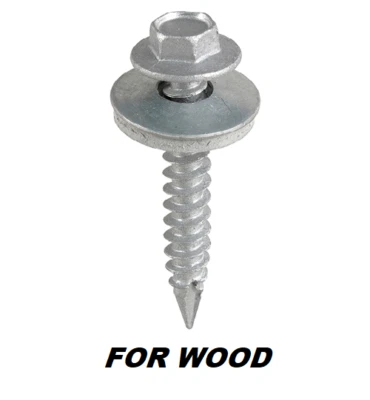 SMF CORRUGATED TIMBER TEK TEC ROOFING SHEETING SCREWS / SELF DRILLING METAL TO WOOD