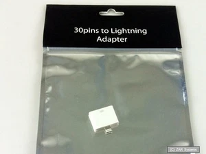 eSTUFF Lightning 30-pin (Wide) Plug Adapter for iPhone 6.7.8,X,iPad,iPod,Air - Picture 1 of 1