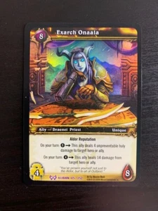 World of Warcraft WoW TCG Promo - Foil Exarch Onaala - Picture 1 of 1
