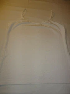 a.n.a. Camisole Dessous Elfenbein Baumwollmischung Größe XL   - Bild 1 von 4