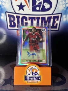 Jamie Carragher Liverpool Topps Merlins 2022-23 UCC Silver Refractor Auto🔥 - Picture 1 of 3