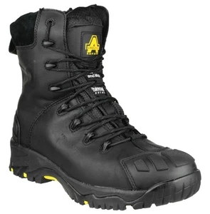 Amblers S3 schwarz Side-Zip Composite Zehen-/Zwischensohle Sicherheit Arbeitsstiefel #FS999 - Bild 1 von 2