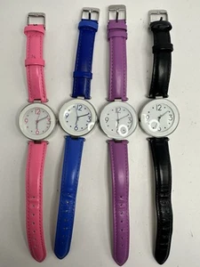 Gossip Ladies Watches New Battery Lot Of 4 34MM 7.5" W5 - Picture 1 of 13