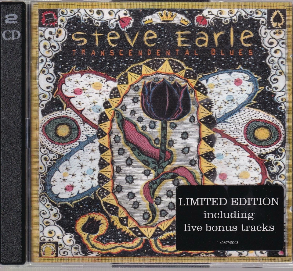 Steve Earle / Transcendental Blues, Limited Edition 2 CDs   (NEU) - Bild 1 von 2