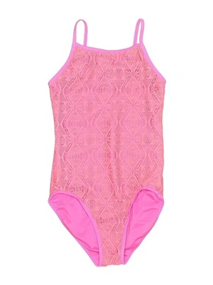 Traje de baño rosa de una pieza The Children's Place para niñas 12 Foto 1 de 2