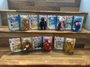 Macdonalds International Bears II TY Vintage Lot 7 - Bild 1 von 5