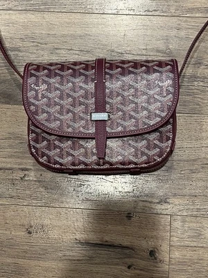 Goyard Belvedere PM Bag Bordeaux Burgundy - Image 1 of 4