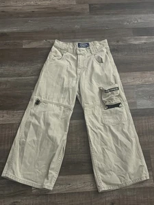 Vintage Lee Pipes Jugend Jungen Skater Cargo Hose Gr. Small - Bild 1 von 9