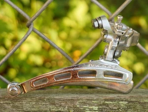 Shimano Dura Ace 1st Generation Front Derailleur Vintage Bike Eroica Clamp EA100 - Picture 1 of 6