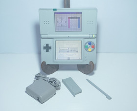Nintendo DS Lite Nintendo Super Famicom SFC SNES Gray Handheld System w/ Charger