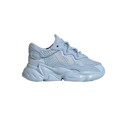 Tenis informales Adidas Ozweego El con cordones para niños pequeños azules IG7439 Foto 1 de 4