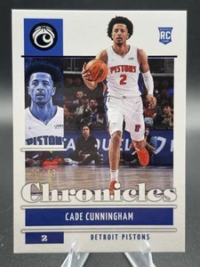 2021-22 Panini Chronicles Cade Cunningham #50/49 Detroit Pistons - Imagen 1 de 3