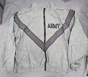 Gebrauchte US Army PT Physical Fitness IPFU Uniform Jacke grau Large Regular - Bild 1 von 4