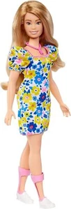 Barbie Fashionistas Doll 208, Barbie Doll With Down Syndrome Wearing Floral Dr - Picture 1 of 3