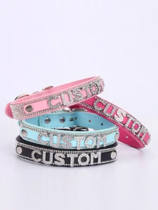 Gothic Choker PU Leder personalisiert mit Buchstaben - Bild 1 von 26