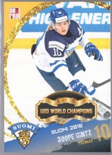 2016 Sereal IIHF World U20 Hockey Championship Team Finland - ROOPE HINTZ