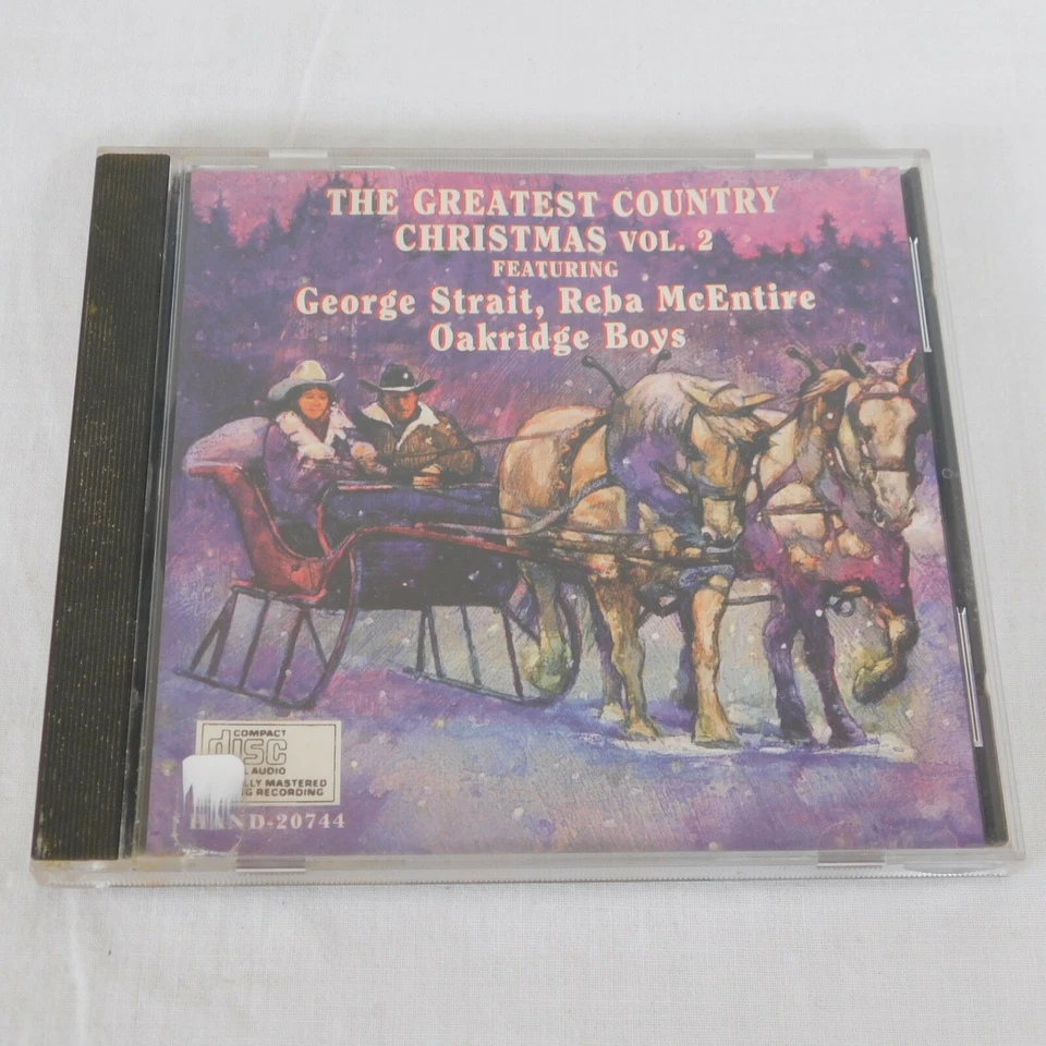 Greatest Country Christmas Volume 2 CD 1993 Carols Compilation Reba McEntire Foto 1 de 4