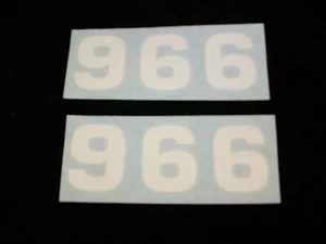 International Farmall 966 Black Stripe Model Number - vinyl - Picture 1 of 1