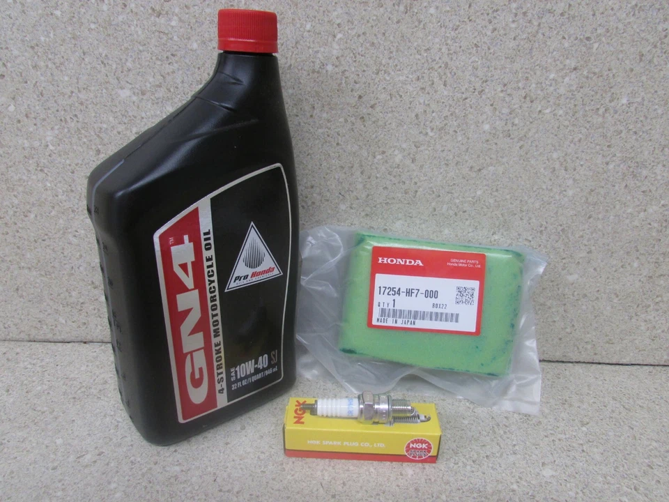HONDA CRF80F CRF100F CRF 80 100 TUNE UP OIL CHANGE KIT AIR FILTER SPARK PLUG - Image 1 of 1