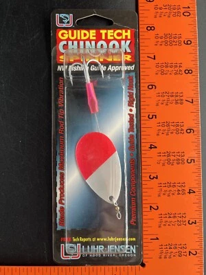 1 LUHR-JENSEN CHINOOK SPINNERS BAIT Guide Tech 2143-005-3008 SPNR PRETTY SZ 5 - Image 1 of 4