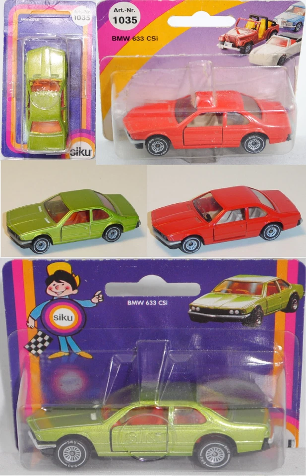 Siku Super 1035 BMW 633 CSi (Typ E24) - Bild 1 von 1