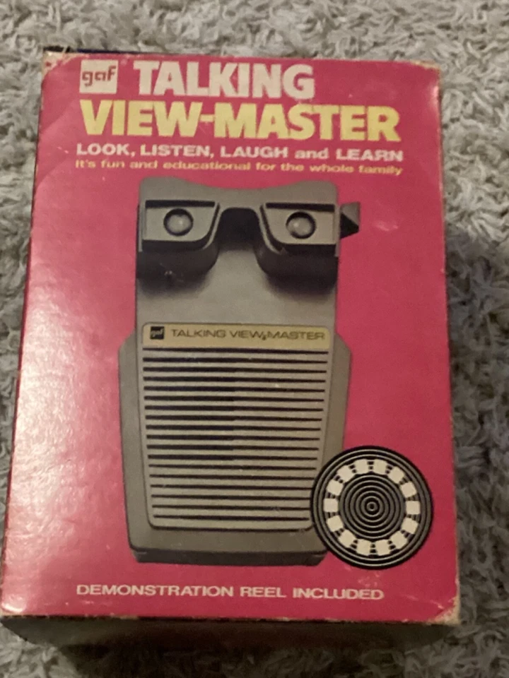 Vintage GAF TALKING VIEW MASTER ** tested work!!! - Image 1 of 4