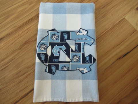 North Carolina Tar Heels Kitchen Towel, Tar Heels Fan Gift, Grad Gift New Cover