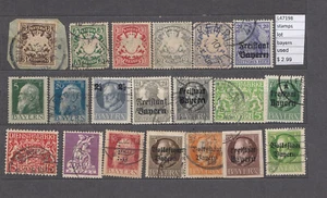 STAMPS LOT GERMANY BAYERN USED  (L47198) - Picture 1 of 1