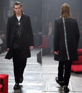 Comme des garcons Home Plus Black Long Chester Coat Runway AD2006 - Picture 1 of 19