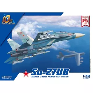 Great Wall Hobby #L4827 1/48 SU-27UB Flanker C Heavy Fighter - Imagen 1 de 4