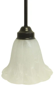 Brand new Indoor Interior Single Light Pendant Oil Rubbed Bronze Brown - Picture 1 of 2