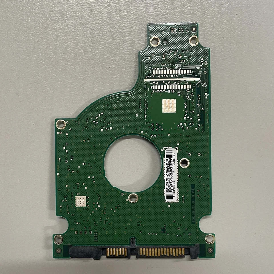 Seagate ST9160821AS 2.5" 160GB SATA HDD PCB Board 100398689 REV C FW 3.CDD - Image 1 of 4
