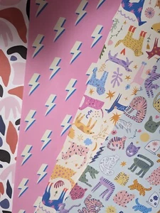 Wrapping paper by Eleanor Stuart - 4 Different Amazing Patterns (7 Sheets) - Picture 1 of 10
