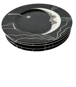 Fitz & Floyd Stardust China Salad Plates - Picture 1 of 20
