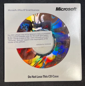 Microsoft Office XP 2002 Small Business 2 CDs - Picture 1 of 6